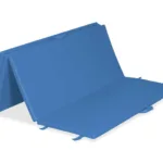 4 osaline shiatsu matt 200x120x3cm Habys sinine