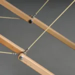 5 segmendiline professionaalne massaazilaud Xena Light Wood 70 Beež (1)