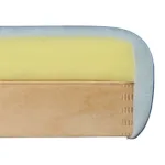 5 segmendiline professionaalne massaazilaud Xena Light Wood 70 Beež (7)