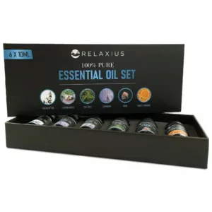 6 eeterliku õli komplekt, Relaxius2