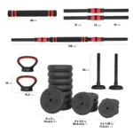 6 osaline treeningkomplekt 40 kg – SGN140 PRO HMS9