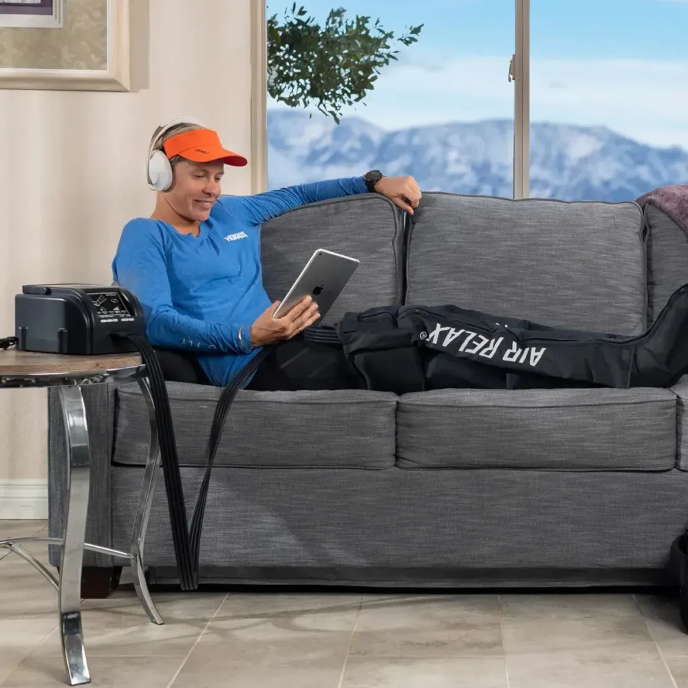 Air Relax Plus kompressioonteraapia saapad (seade, mansetid ja kott)1