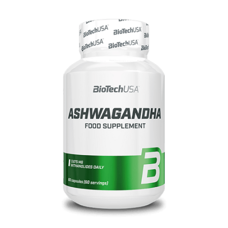 Ashwagandha (60 kapslit) BioTechUSA (2)