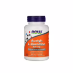 Atsetüül L karnitiin (Acetyl L Carnitine), 500 mg, 100 kapslit NOW Foods
