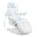Azzurro Lux 3mootoriga elektriline kosmeetiline tool soojendusega, valge (18)