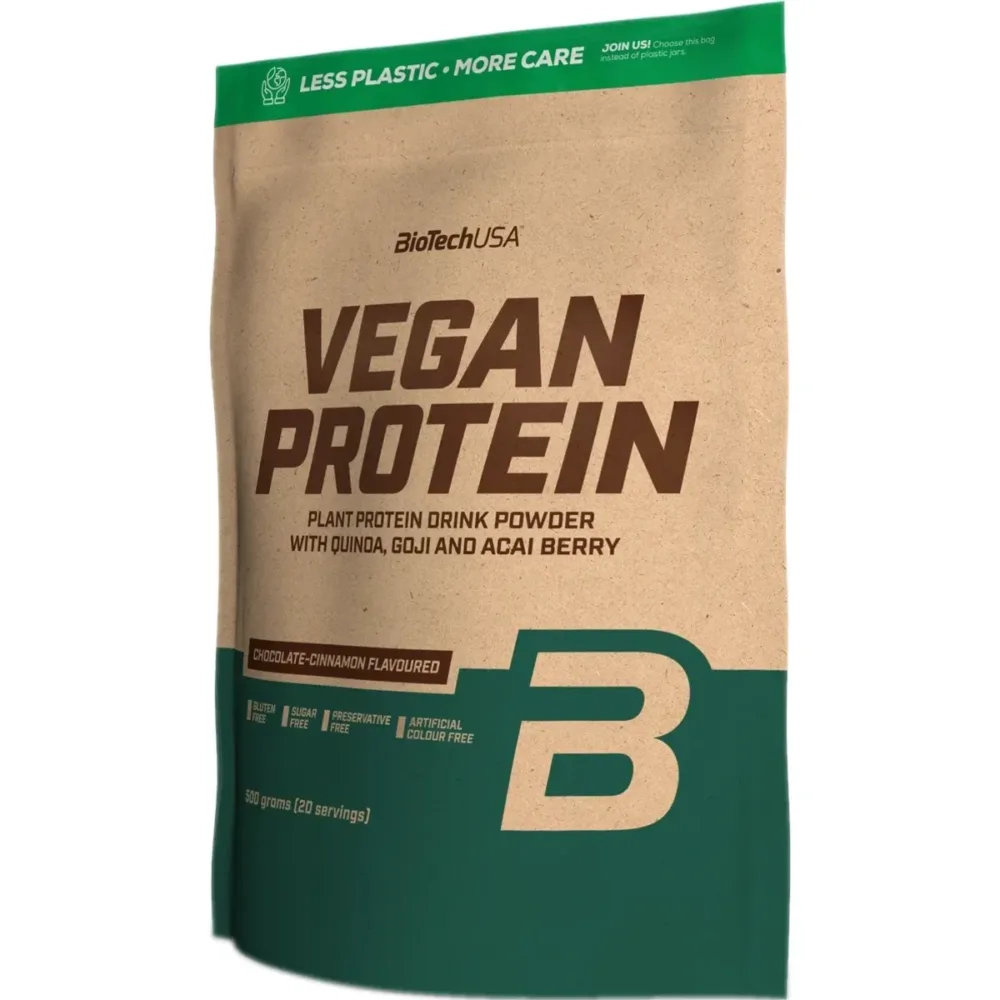 BIOTECHUSA Vegan Protein 500g kaneel shokolaad