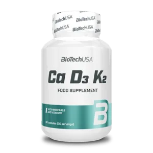 Ca D3 K2 90 kapslid BioTechUSA (3)