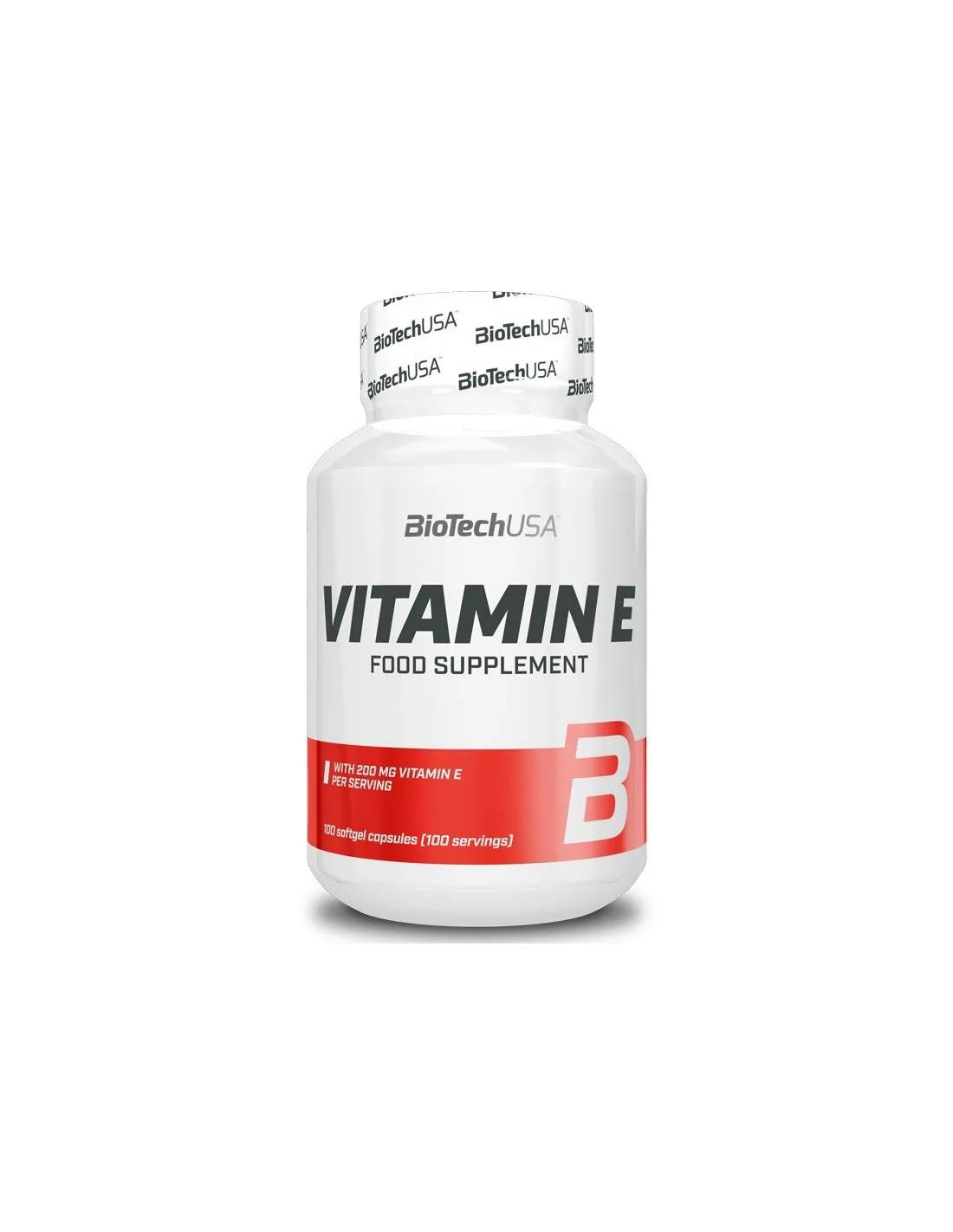 E-Vitamin, 100 capsules-BiotechUSA - Medpoint