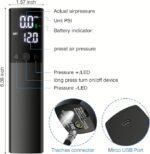 Elekriline pallipump rattapump 2000mAh akuga, USB