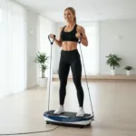 Fitness Vibratsiooniplaat 3D mati ja kahe mootoriga SVP13 HMS1