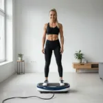 Fitness Vibratsiooniplaat 3D mati ja kahe mootoriga SVP13 HMS11
