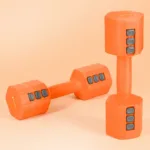 HL03 reguleeritavad hantlid oranž 2 × 2,5 kg HMS1