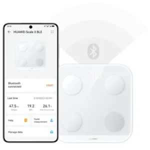 Huawei Scale 3 Bluetooth edition, nutikaal mõõdab kehamassiindeksit, valge (3)