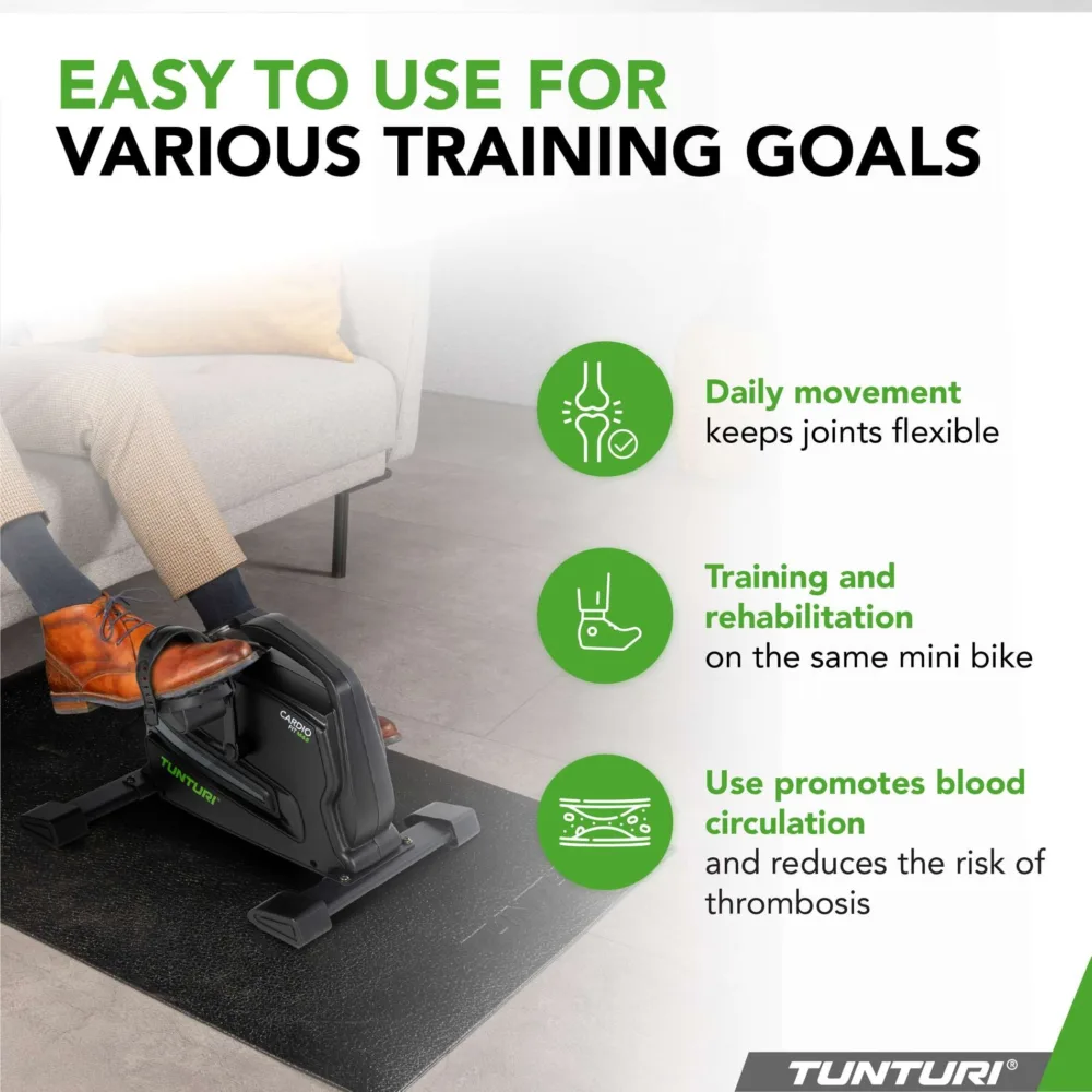 Jalgade treeningseade Tunturi Cardio Fit M45 Mini Bike Magnetic5