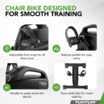 Jalgade treeningseade Tunturi Cardio Fit M45 Mini Bike Magnetic7