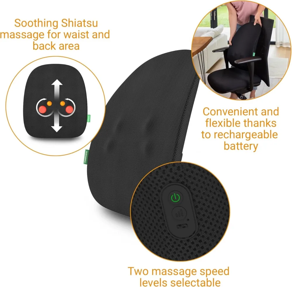 Juhtmevaba Shiatsu seljamasseerija Medisana MC 5003