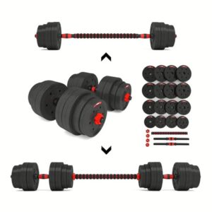 Kangi ja hantlite komplekt 40 kg