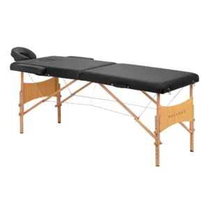 Kokkupandav puidust massaažilaud BALANCE 2 sektsiooniga 190x70cm (1)