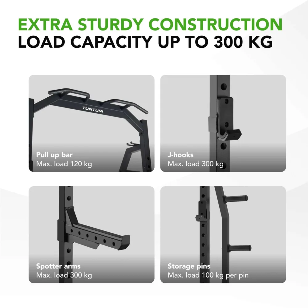 Kükipuur TUNTURI HR60 Half Rack (12)
