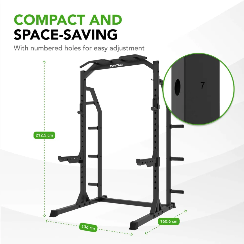 Kükipuur TUNTURI HR60 Half Rack (16)