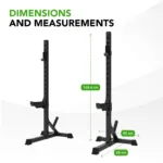 Kükipuur TUNTURI SS60 Squat Stand (12)