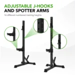 Kükipuur TUNTURI SS60 Squat Stand (14)