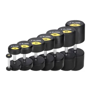 Kummiga kaetud hantel HG PRO HMS1