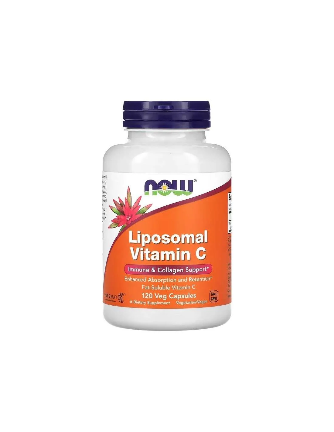 Liposomal vitamin C (Liposomal Vitamin C), 120 capsules - NOW Foods -  Medpoint