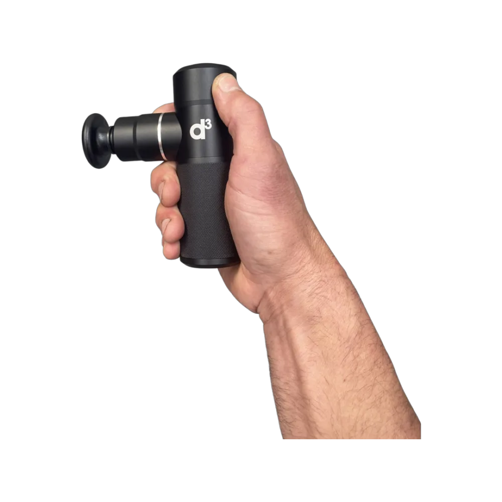 Massaazipüstol mini metallist D3 must2