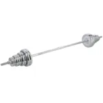 Metallist kroomitud kangi ja hantlite komplekt 50KG HMS STC507