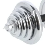 Metallist kroomitud kangi ja hantlite komplekt 50KG HMS STC508
