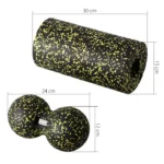 Must kollane massaažikomplekt HMS3