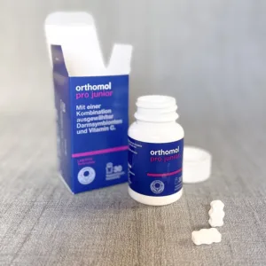 Orthomol Pro Junior N10 piimhappebakterite kompleks C vitamiiniga lastele