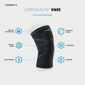 Põlve kompressiooni tugiside Compex Activ Knee (1)