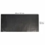 Põrandakaitsematt Tunturi Floor Protection Mat 200 x 92.5 x 0,4 cm (1)