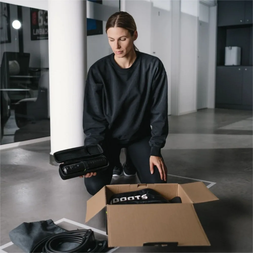 Reboots Go Lite Recovery Boots juhtmevabad kompressioonsaapad8