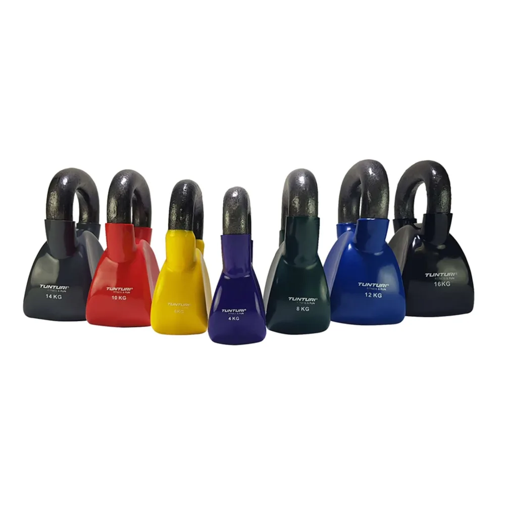 Sangpomm TUNTURI Vinyl Kettlebell (4)