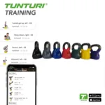 Sangpomm TUNTURI Vinyl Kettlebell (9)
