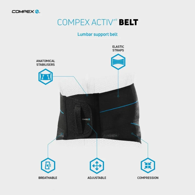 Selja tugivöö Compex Activ Belt (2)