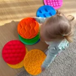 Suured Sensoorsed Tasakaalukettad lastele KidsSense™ XL (10 tk, 25 cm) (6)