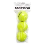 Tennisepallid 3 tk METEOR (kõvemad)1