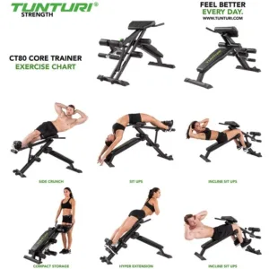 Treeningpink TUNTURI CT80 Core trainer0