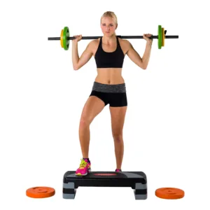 Tunturi stepipink aeroobikaks ja fitness treeninguks, 80 cm, 4 kg5