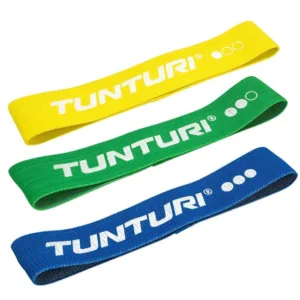 Tunturi tekstiilist treeningkummide komplekt (3 tk) (1)