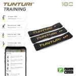 Tunturi väikeste tekstiil treeningkummide komplekt 3tk2