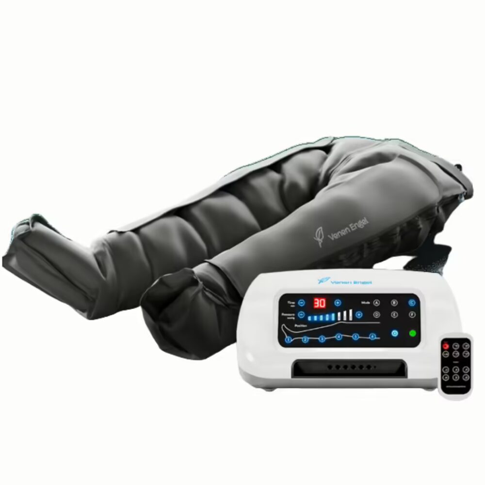 Venen Engel 6 kambriga Preemium lümfiteraapia kompressioonseade koos Lymph Flow pükstega1