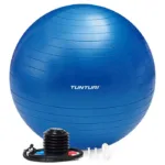 Võimlemispall 90 cm, Sinine, pumbaga Tunturi3