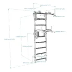 BenchK 732B 7 seeria varbsein + pull up bar + dip bar6