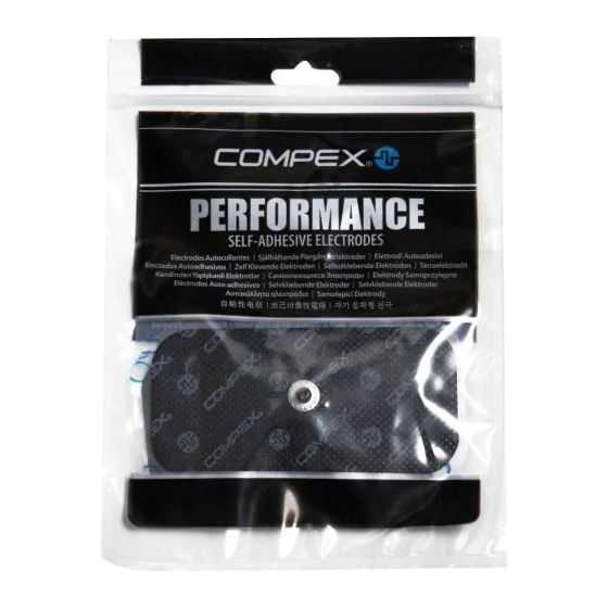 Compex Large 1 Snap Electrodes 50x100mm (2) Black elektroodid 1 Compex Large 1 Snap Electrodes 50x100mm (2) Black elektroodid 1