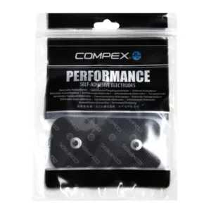 Compex Large 2 Snap Electrodes 50x100mm (2) Black elektroodid 1
